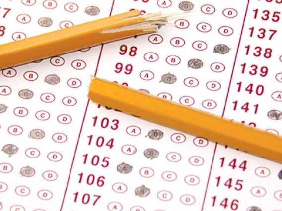 image of scantron and pencils